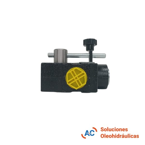 válvula reguladora de caudal con palanca - A&C soluciones 4