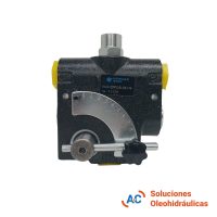 válvula reguladora de caudal con palanca - A&C soluciones 3